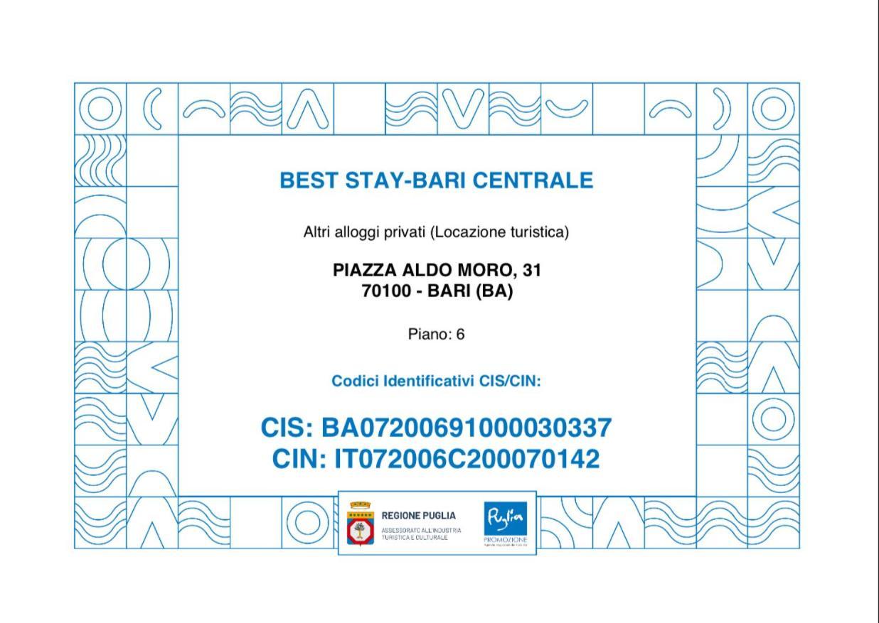 Best Stay - Bari Centrale Buitenkant foto